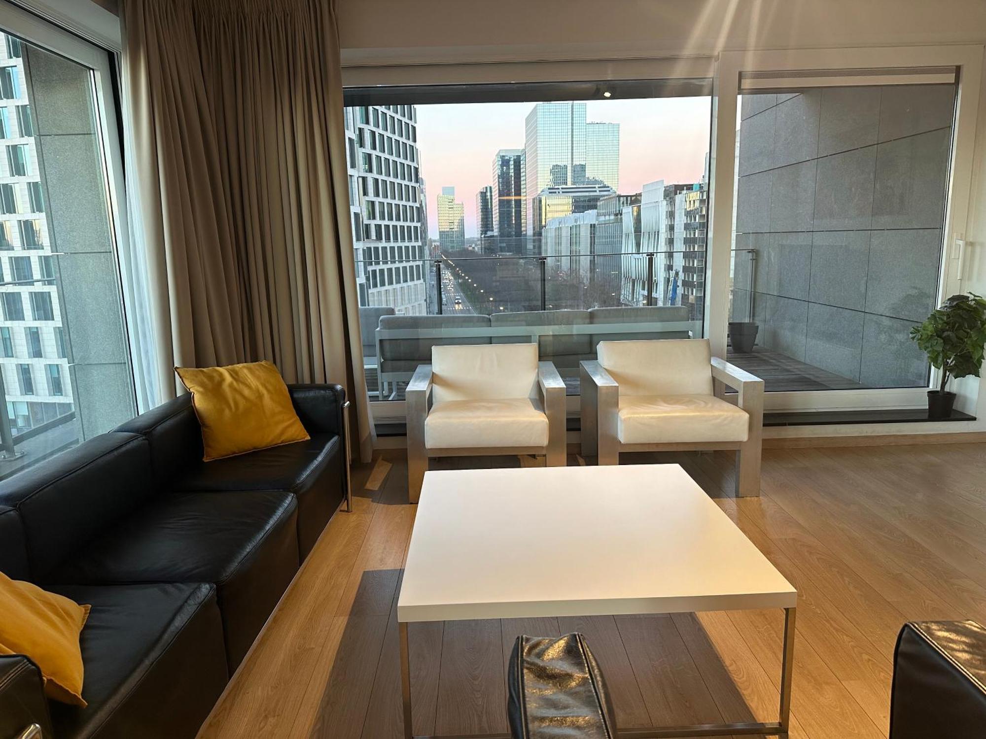 Apartment With Stunning View In City Center Brussels Exterior photo